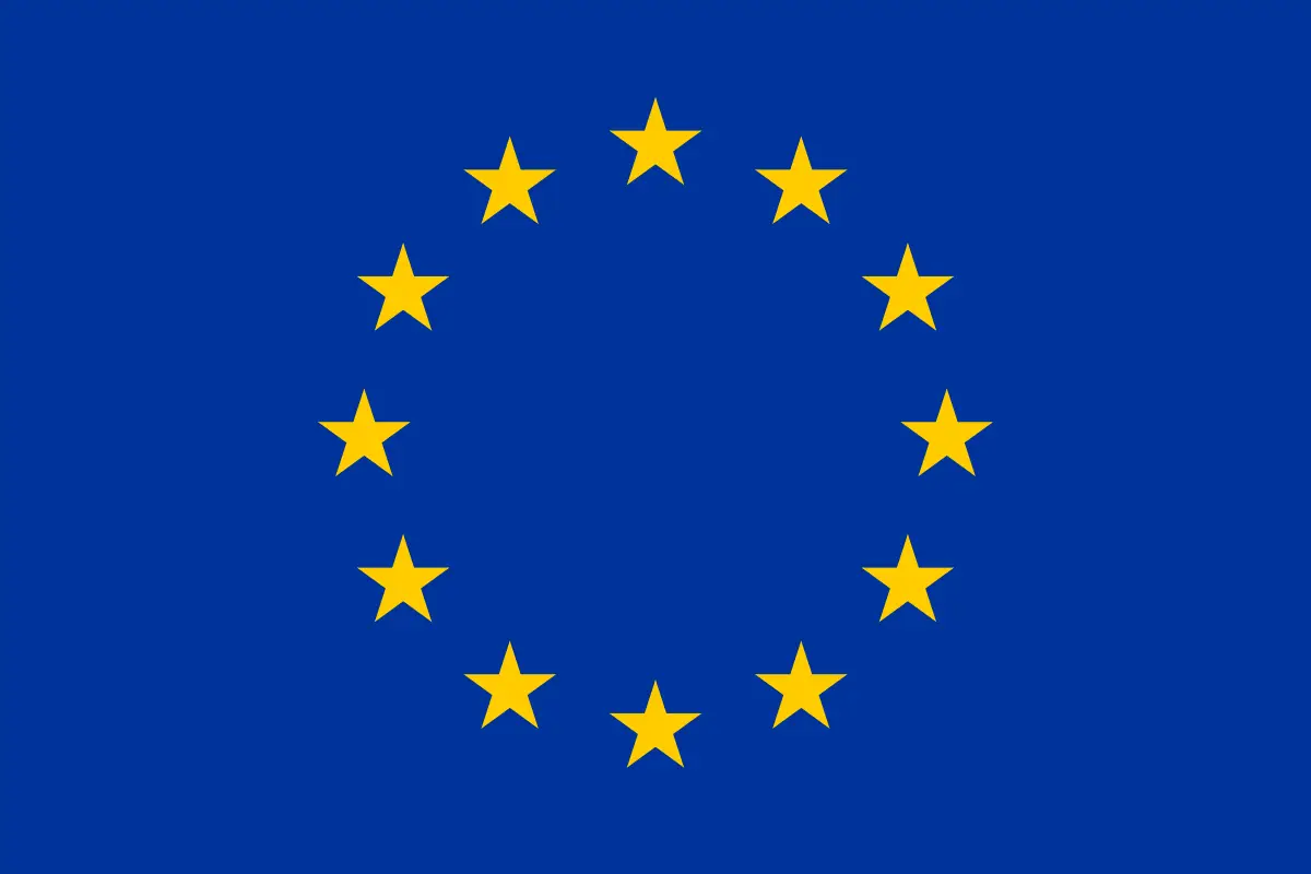 Bandeira da União Europeia - Solução iComply Concebida na Europa